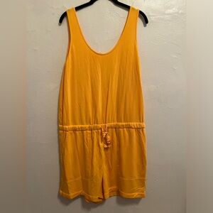 Lou & Grey for LOFT Signaturesoft Drawstring Romper | L